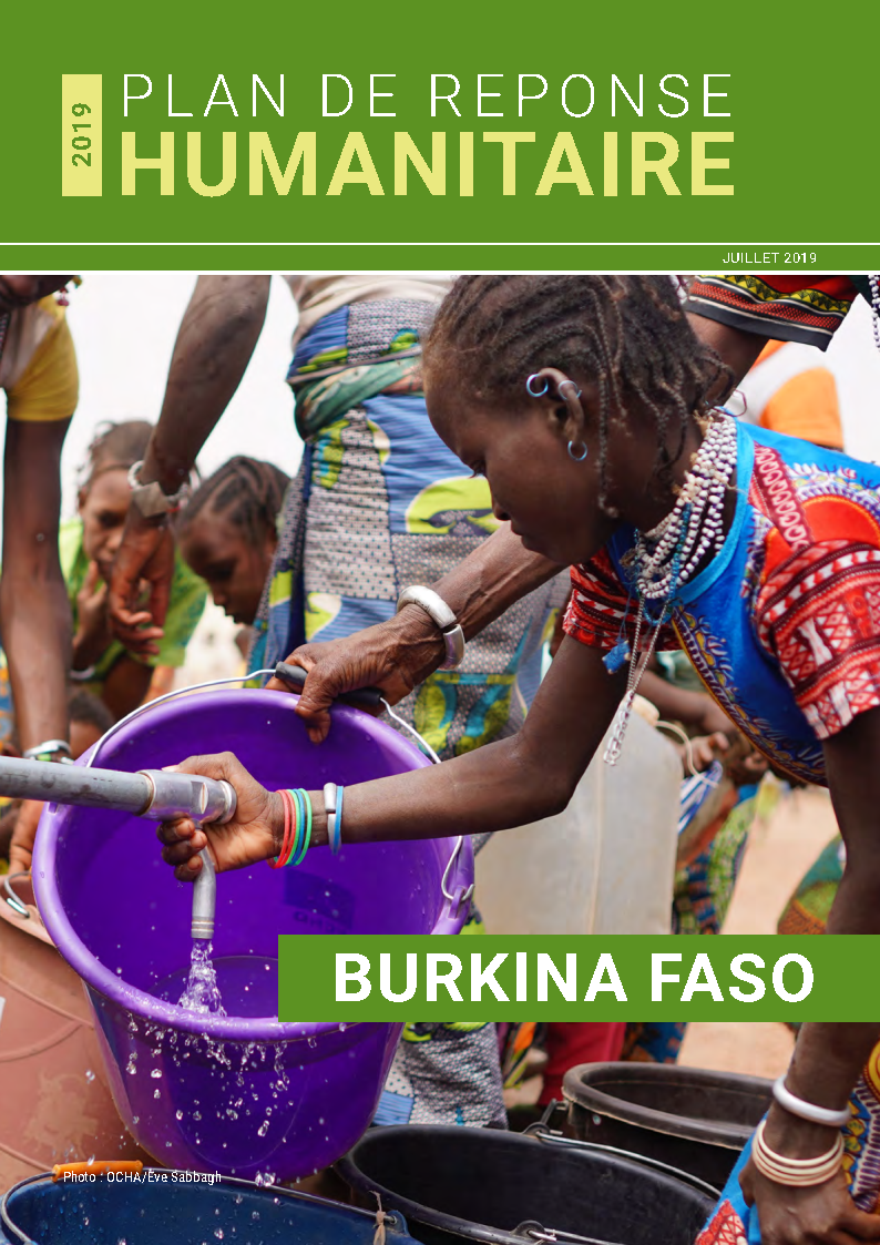 Burkina Faso : Plan de Réponse Humanitaire - Juillet 2019